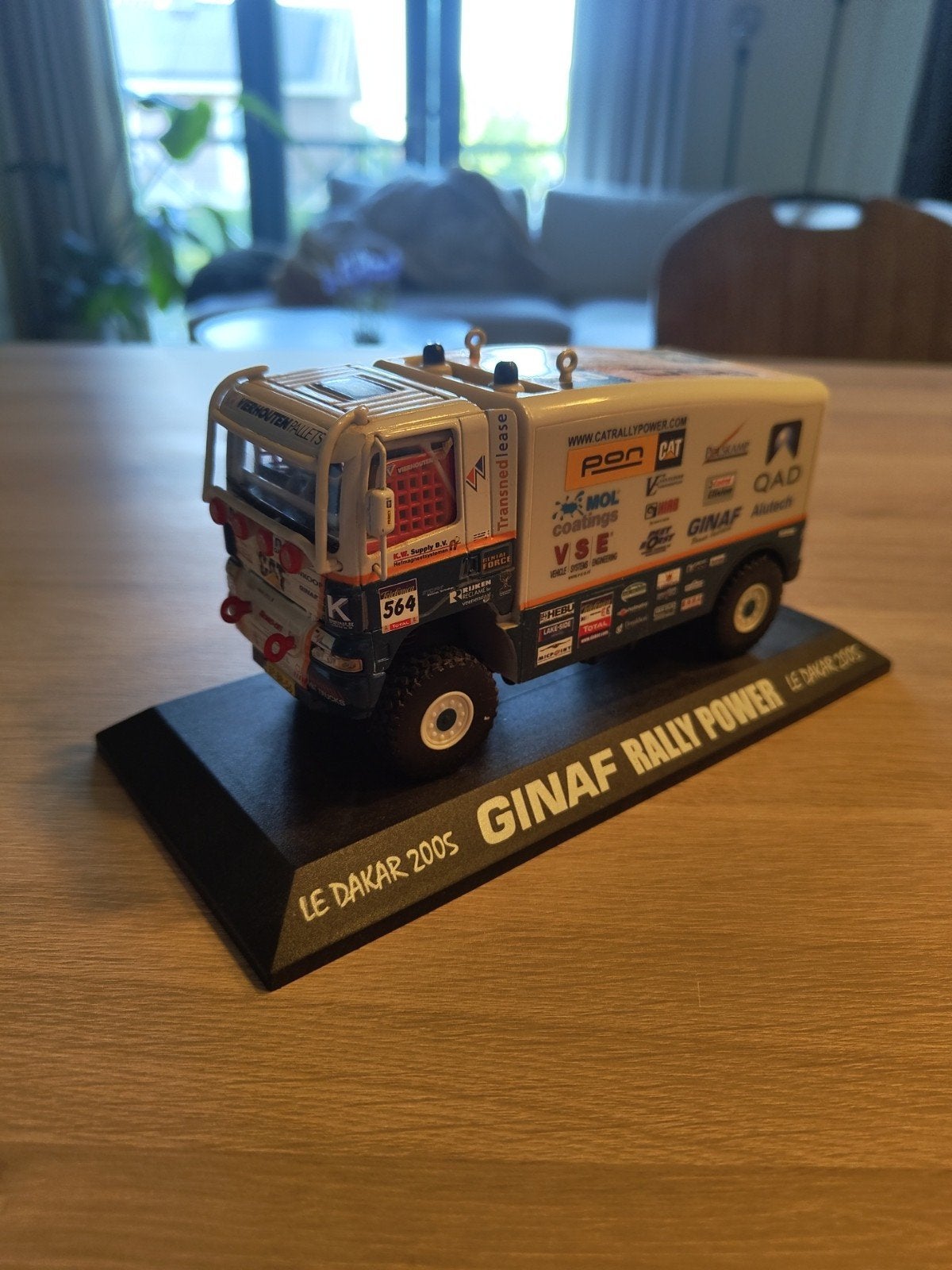 GINAF Rally Power Le Dakar 2005 schaalmodel, Auto, Groter dan 1:32, Zo goed als nieuw, Ophalen