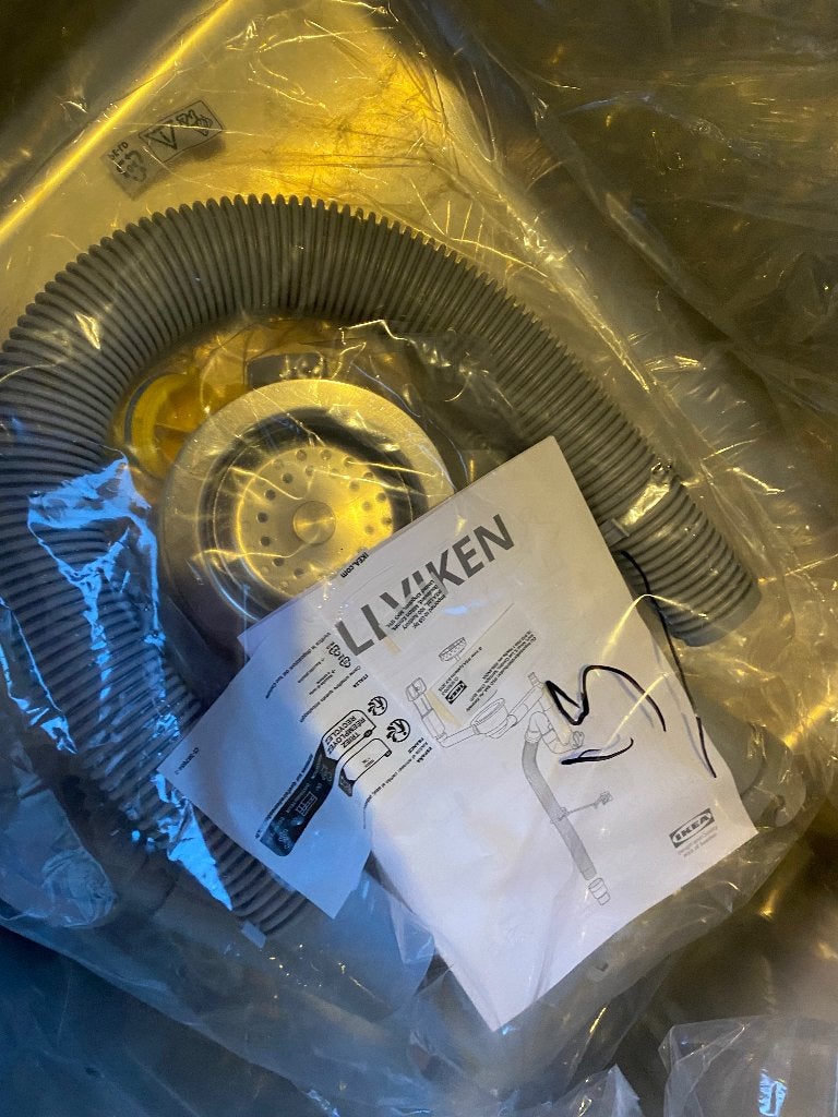 Ikea långudden wasbak, Ophalen, Overige typen, IKEA, Metaal