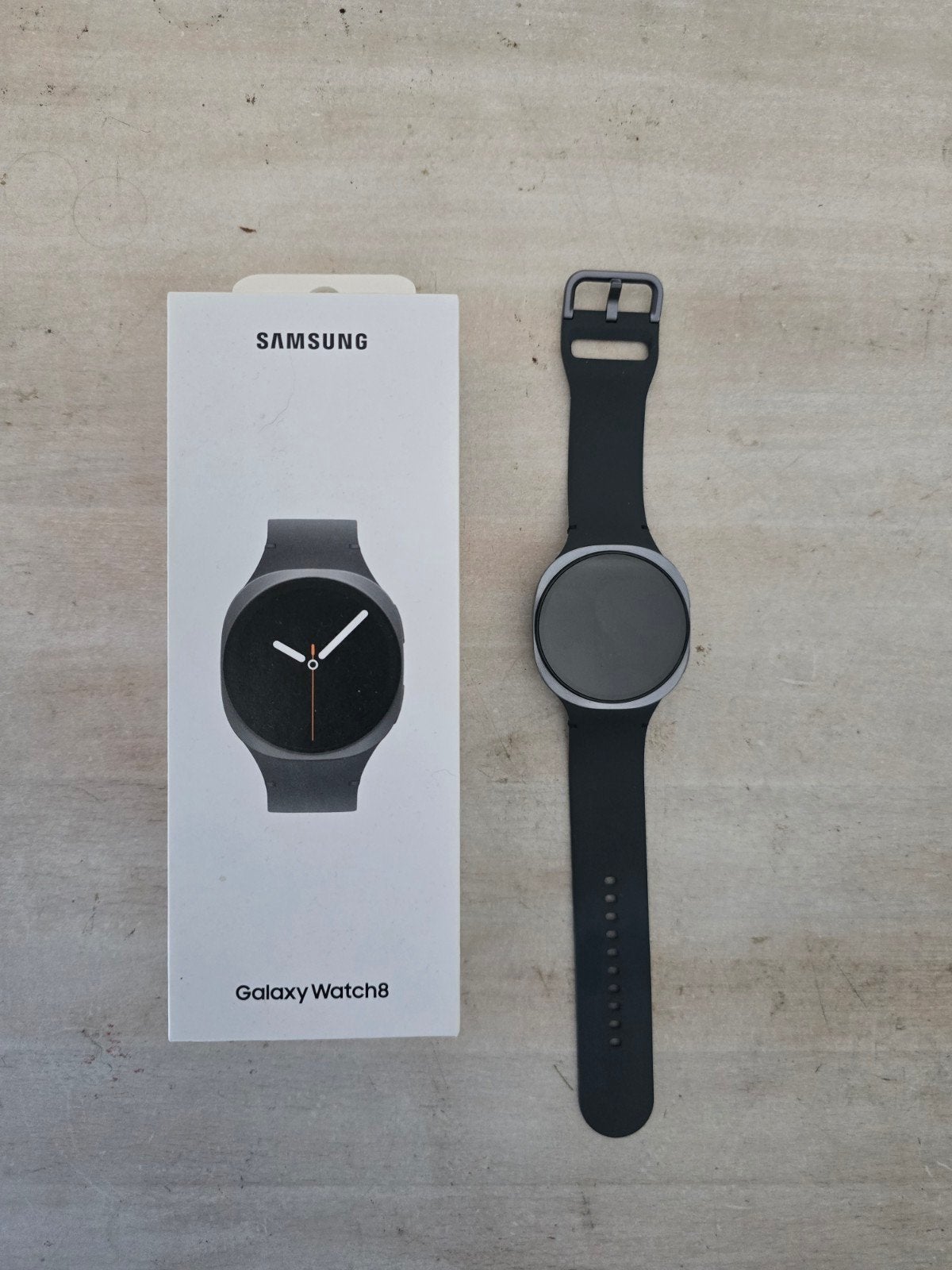 Originele Samsung Galaxy Watch8 LTE 44mm, Zwart, Ophalen of Verzenden, Android, Nieuw
