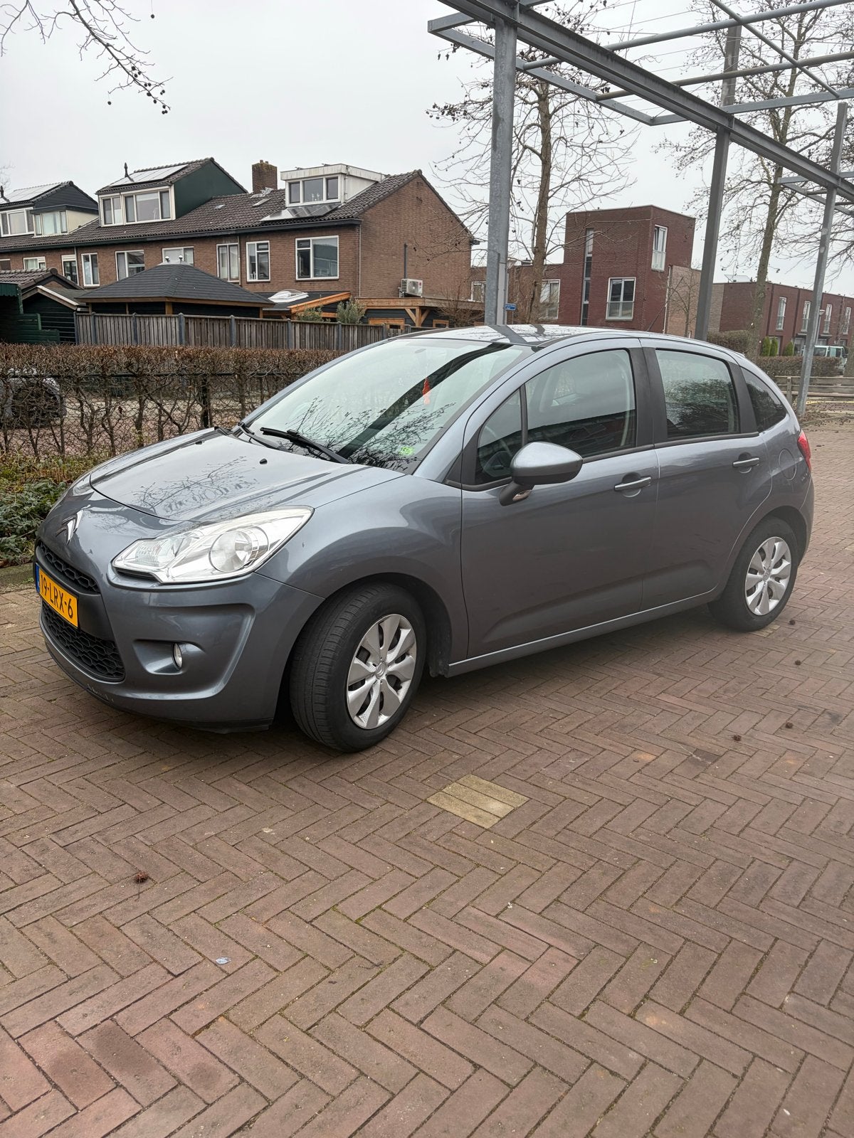 Citroën C3 1.4 VTI 2010 Grijs, Voorwielaandrijving, 40 €/maand, Origineel Nederlands, Handgeschakeld