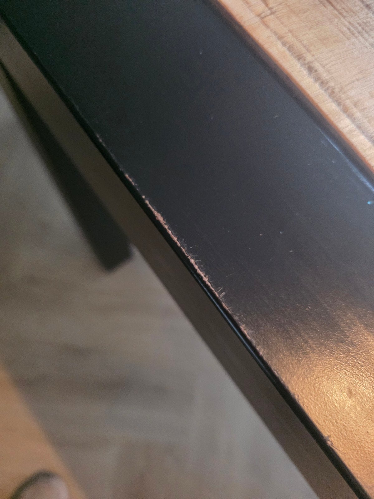 mango houten eettafel, Huis en Inrichting, Overige houtsoorten, Gebruikt, 150 tot 200 cm, Vier personen