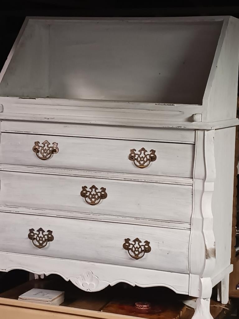 Gratis ophalen, secretaire, opknappertje, secretaire, Ophalen of Verzenden, Gebruikt