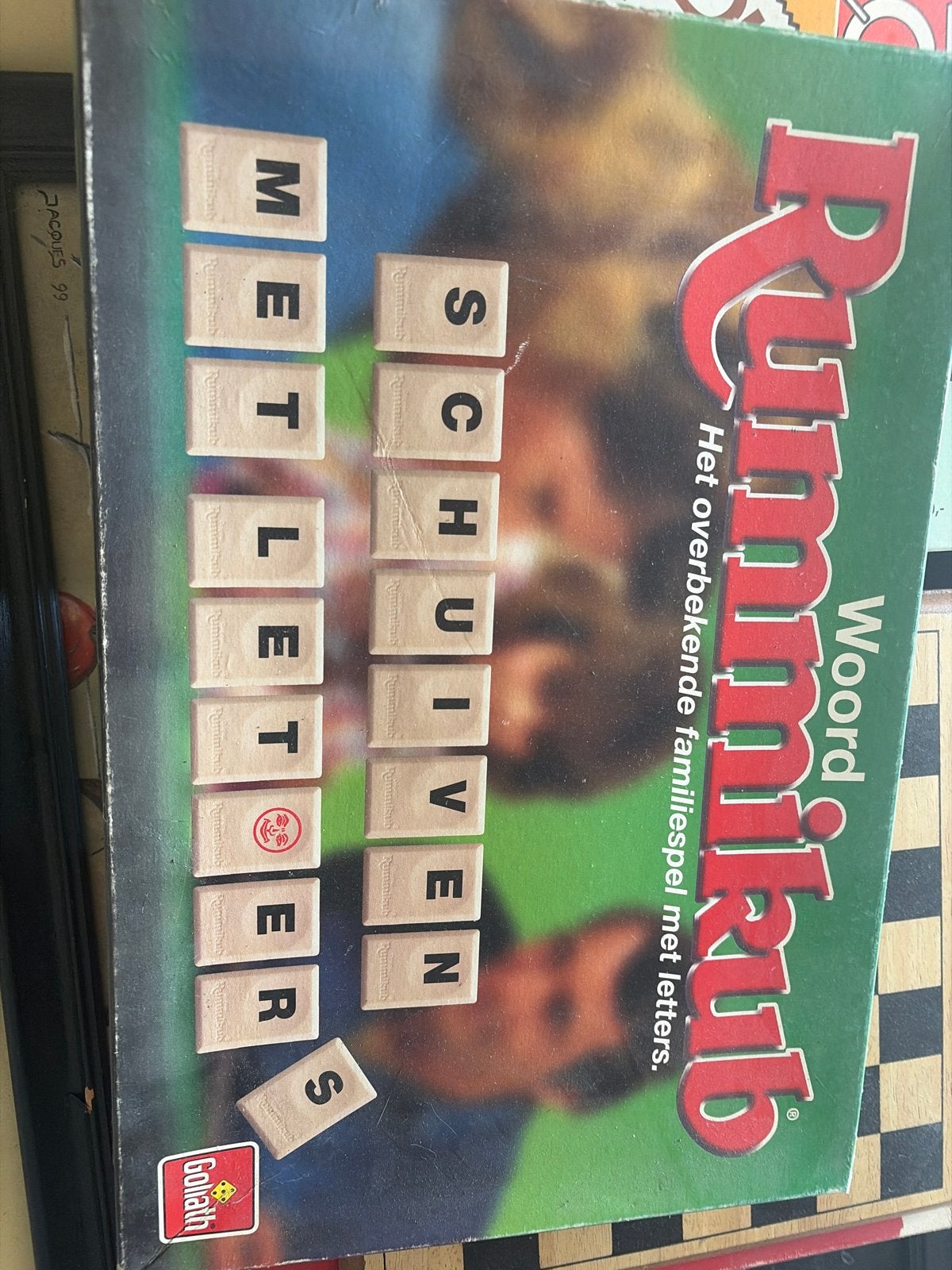 Woord Rummikub - Het overbekende familiespel, Drie of vier spelers, Ophalen, Gebruikt