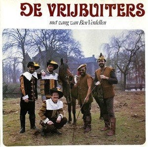 Folk L.P. (1980) De Vrijbuiters met Zang van Ben Verdellen, Cd's en Dvd's, LP, Gebruikt, Ophalen of Verzenden, Inclusief binnenhoes