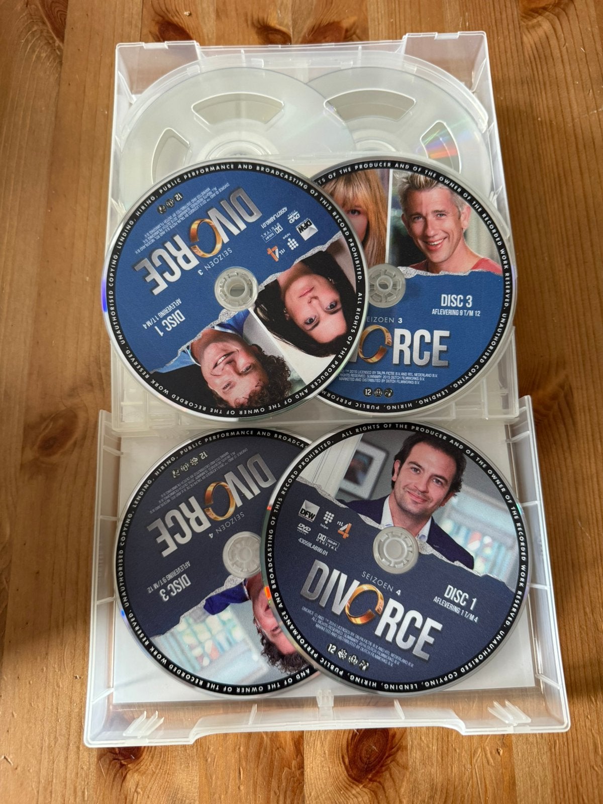 Divorce - De Complete Serie (DVD) orgineel compleet, Alle leeftijden, Verzenden, Gebruikt