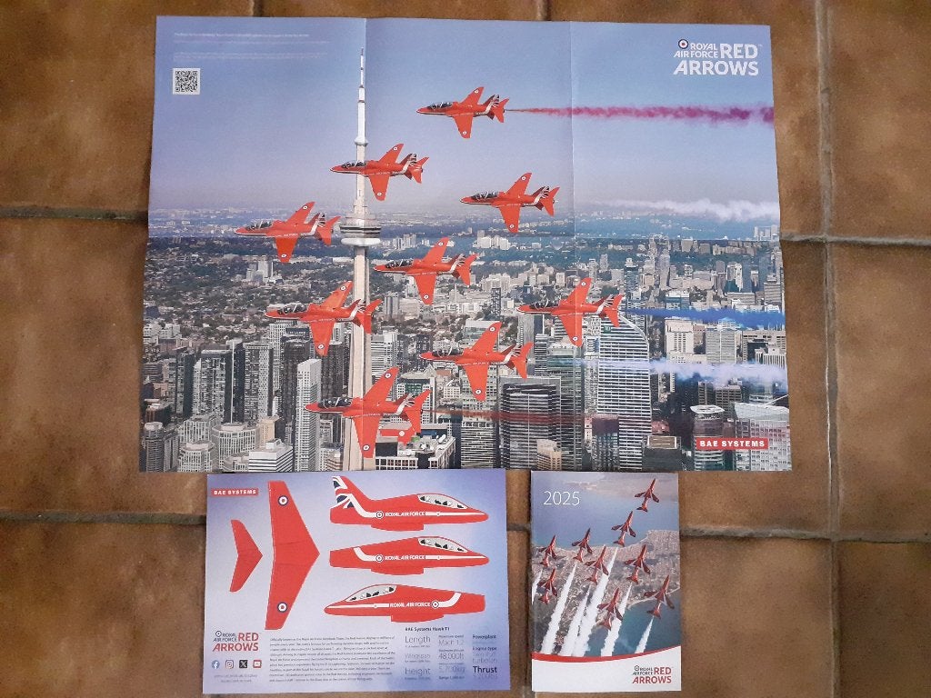 RED ARROWS 2025, Ophalen of Verzenden, Nieuw, Overige typen