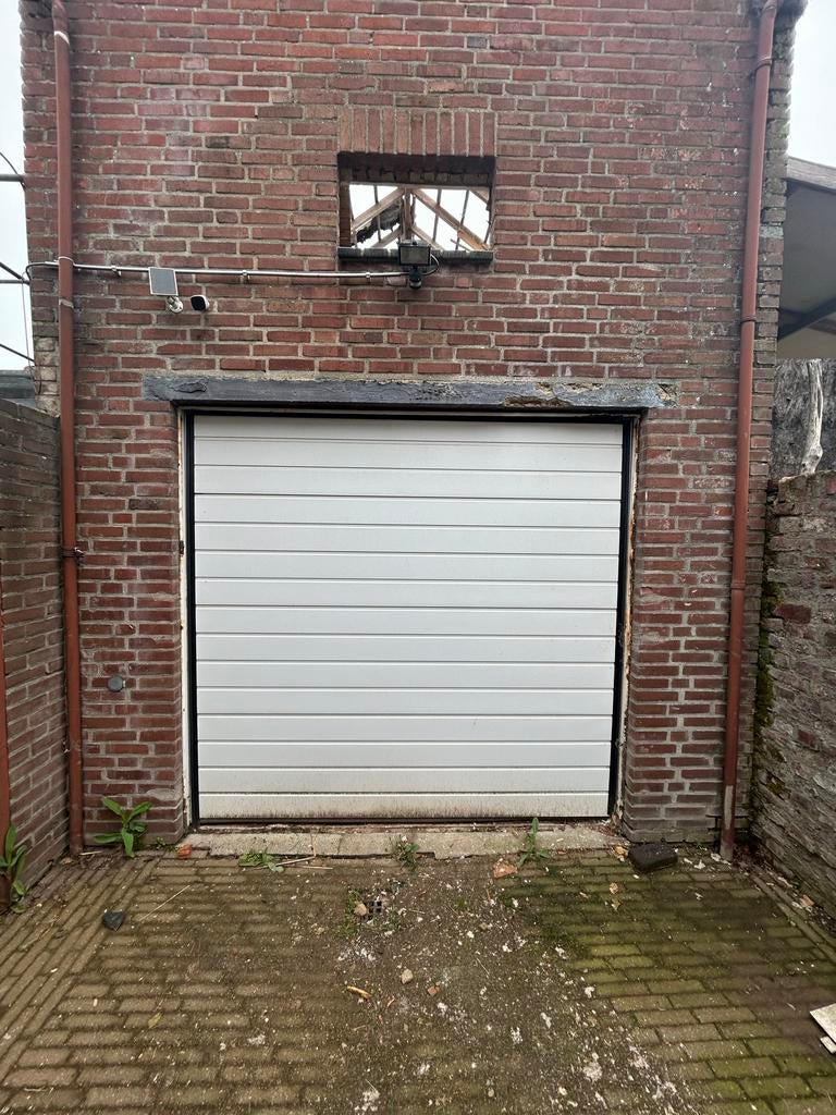 Garagepoort elektrisch, Doe-het-zelf en Verbouw, Deuren en Horren, Ophalen, Gebruikt, 120 cm of meer, Garagedeur