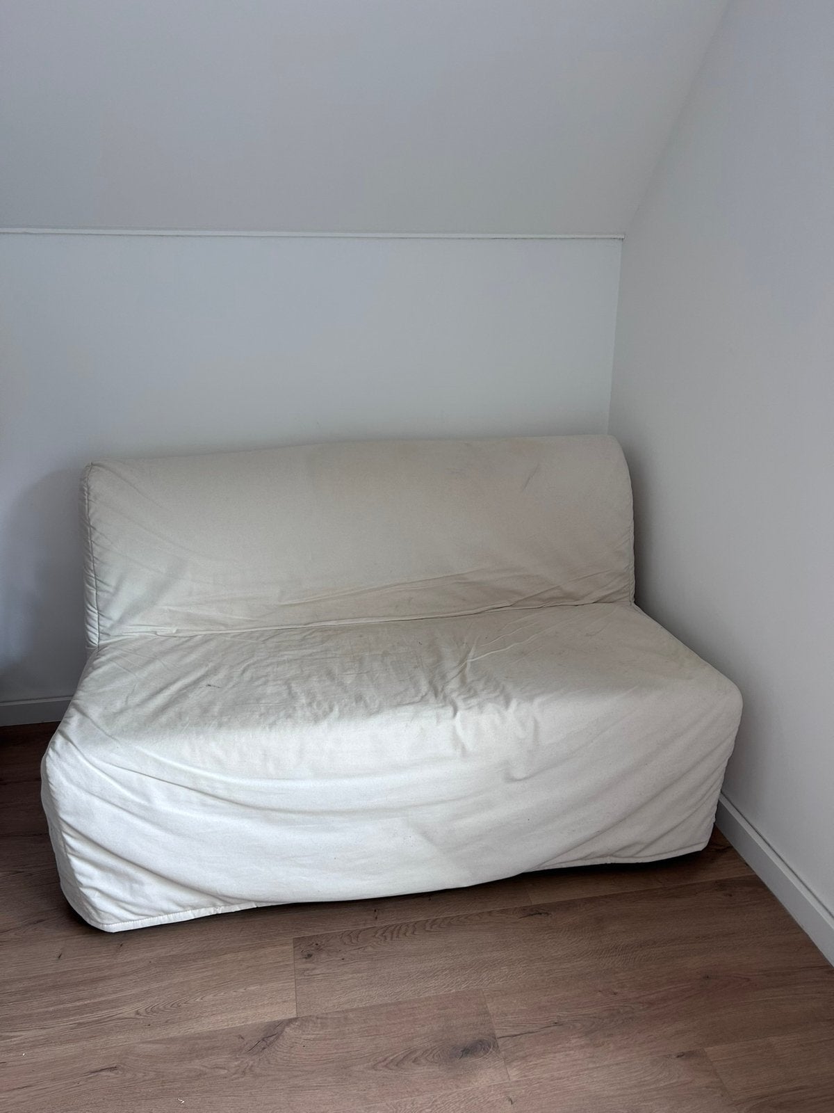 IKEA 2-zits slaapbank | Bieden vanaf €140,-, Ophalen, Zo goed als nieuw, Tweepersoons, 140 cm