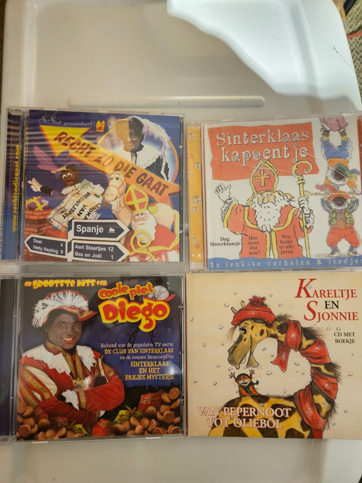 Sinterklaas CD's 6x, Gebruikt, 6 tot 9 jaar, Ophalen of Verzenden, Album