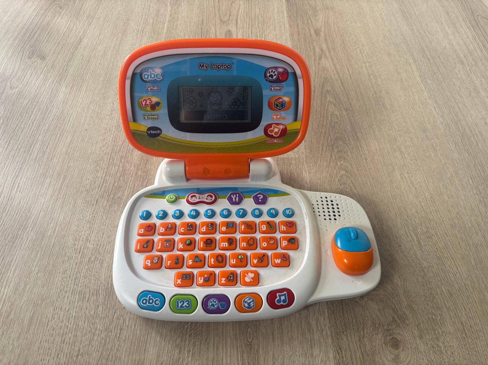 Vtech speelgoed laptop engels, Kinderen en Baby's, Ophalen of Verzenden, Gebruikt, 6 maanden tot 2 jaar