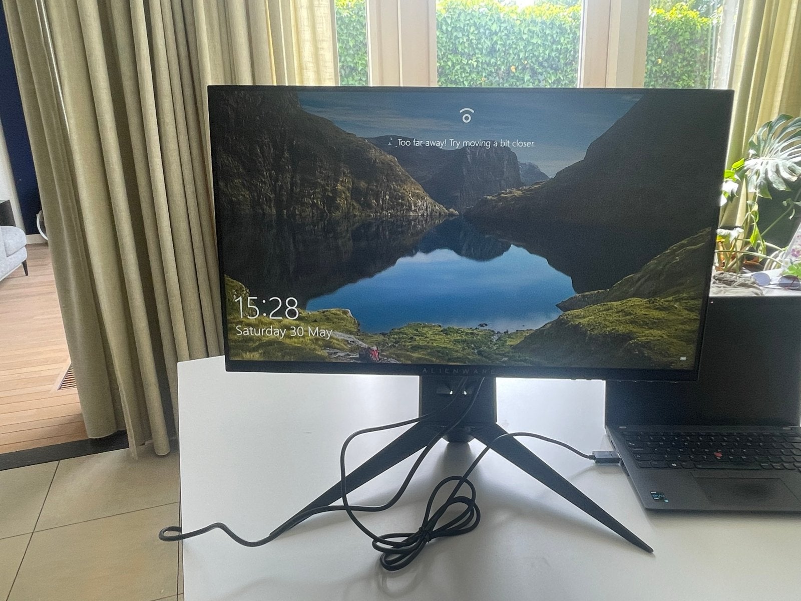 Alienware AW2518HF 24.5 inch Full HD Gaming Monitor, Computers en Software, In hoogte verstelbaar, Full HD, Zo goed als nieuw