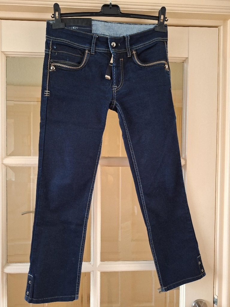 High Use bijna nieuwe jeans 36 S W 28 29, Zo goed als nieuw, W28 - W29 (confectie 36), Verzenden, High Use