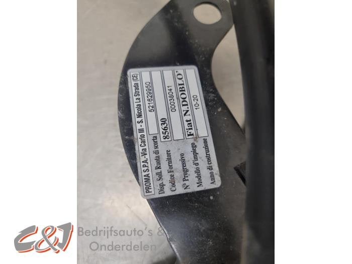Ophangmechaniek reservewiel van een Fiat Doblo, Auto-onderdelen, Gebruikt, -, -, Ophalen of Verzenden