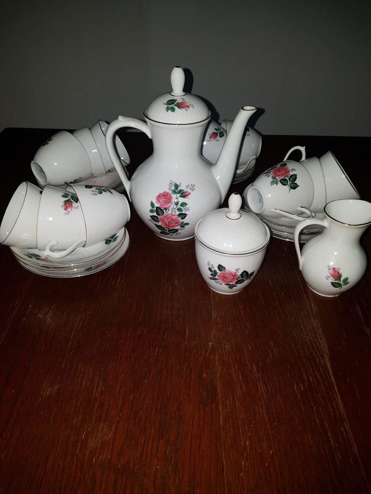 vintage 26 delig Bavaria servies, Ophalen