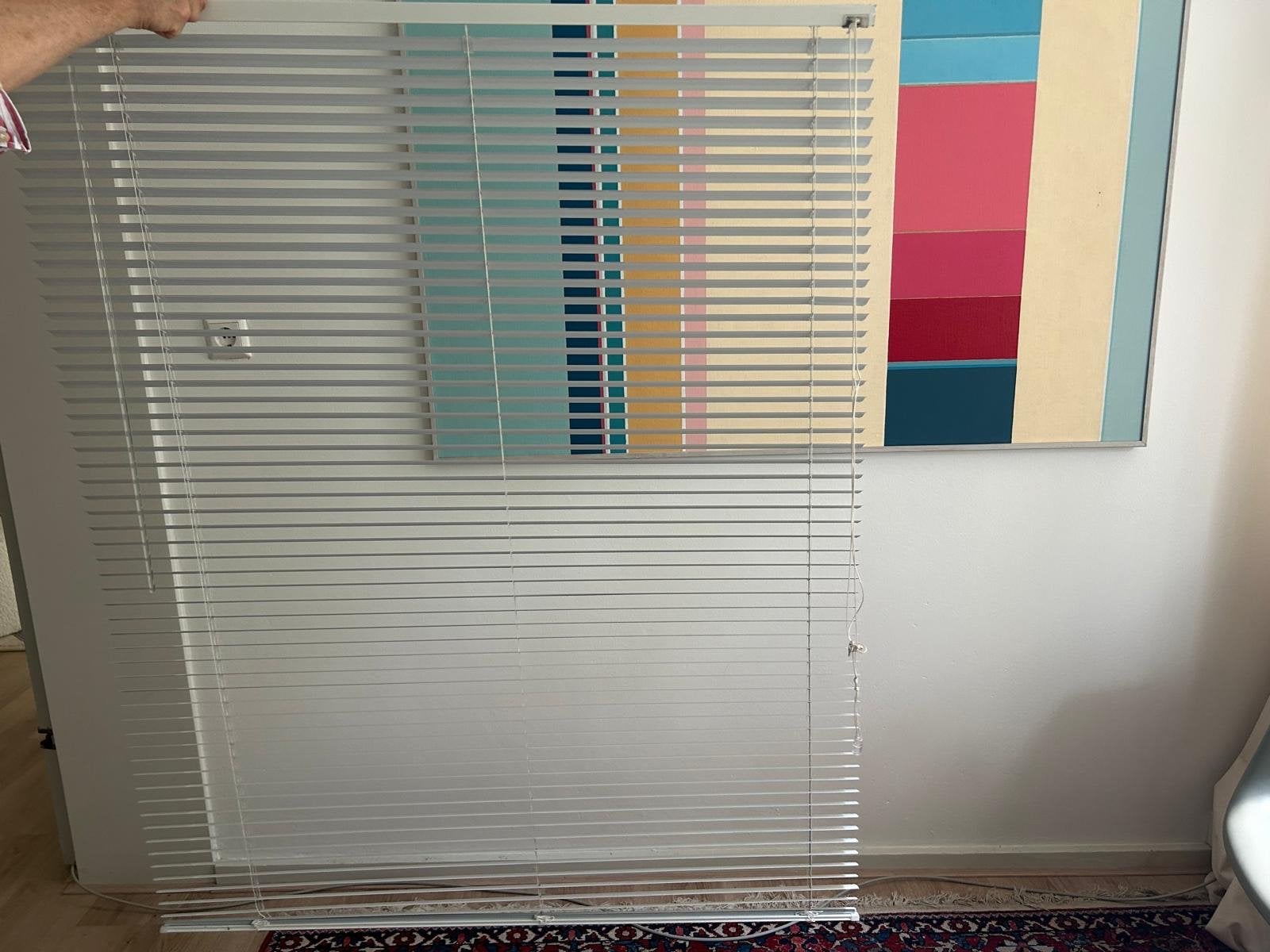 3 Luxaflex Jaloezieën - Breedte 112 cm, Lengte 140 cm, Luxaflex, Ophalen, Gebruikt, Jaloezie