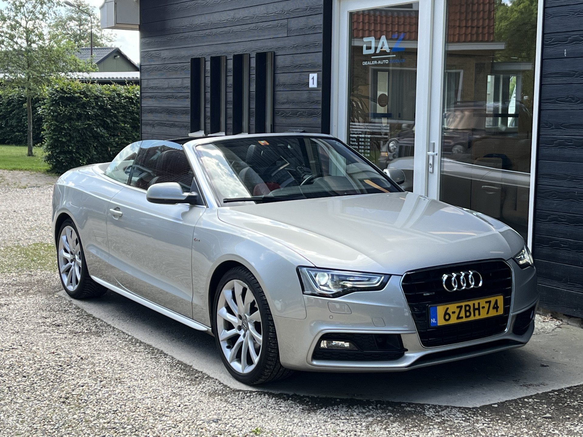 Audi A5 Cabriolet 2.0 TFSI quattro S-Line Sport Edition Aut/, Automaat, Dealer onderhouden, Gebruikt, Euro 6