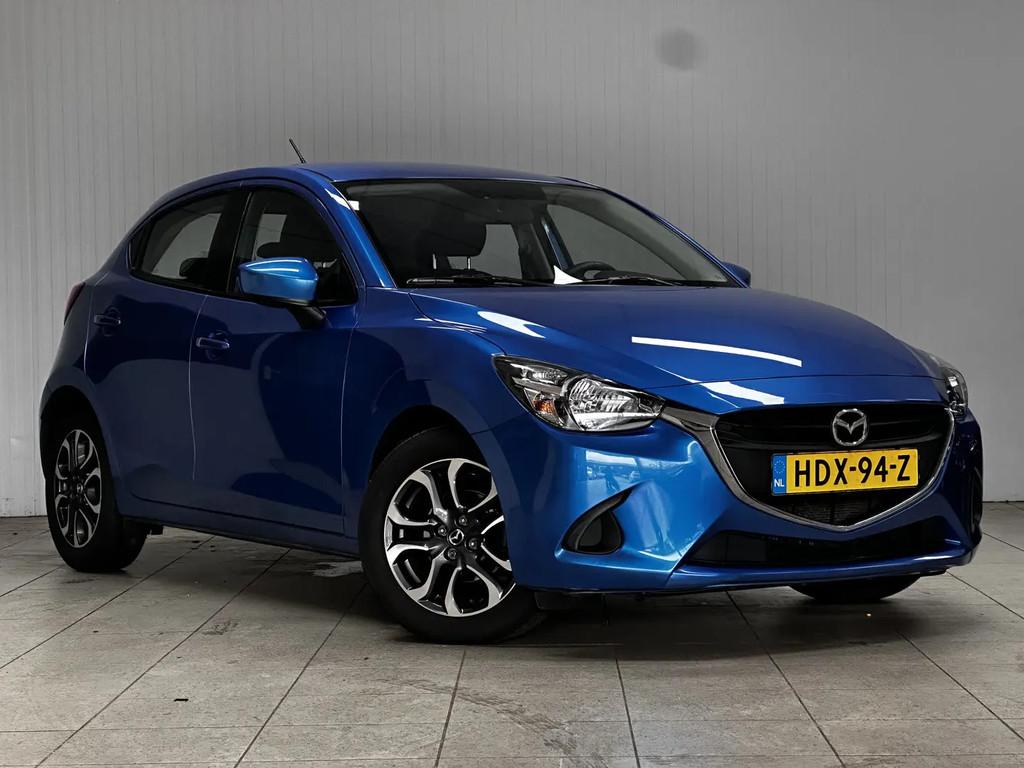 Mazda 2 1.5 Skyactiv-G S/ € 7.995,00, Gebruikt, 4 cilinders, Traction-control, Blauw