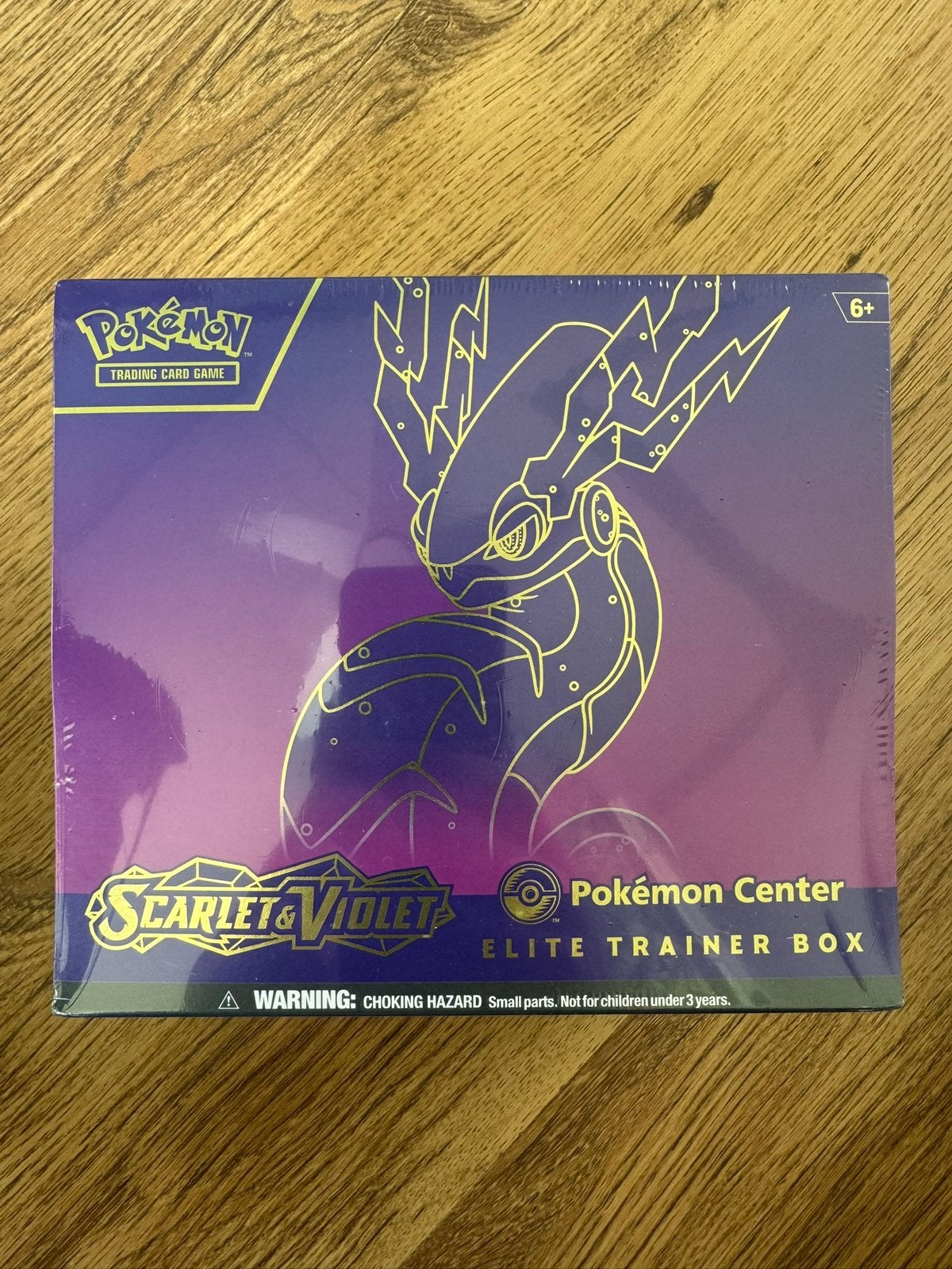 Scarlet & Violet Miraidon Pokémon Center Elite Trainer Box, Ophalen of Verzenden, Nieuw, Booster, Foil