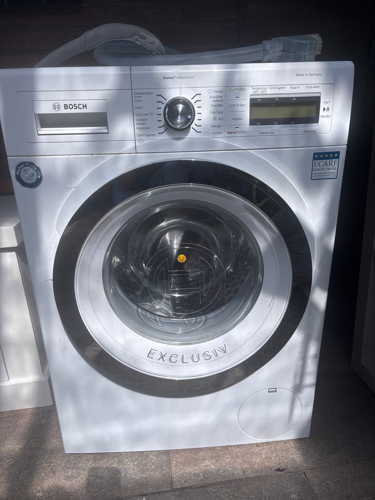 Bosch Wasmachine met nieuw rubber, Ophalen, Gebruikt, 85 tot 90 cm, 1200 tot 1600 toeren