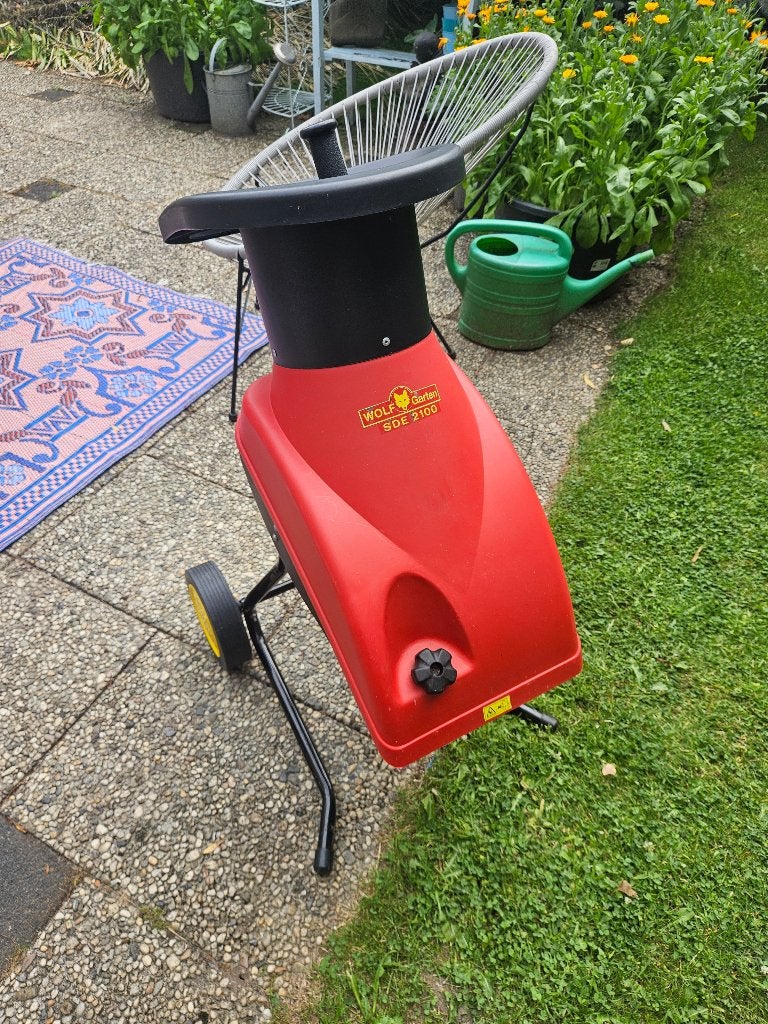 hakselaar Wolfgarten SDE 2100, Tuin en Terras, Ophalen, Gebruikt, Elektrisch, Wolf-Garten
