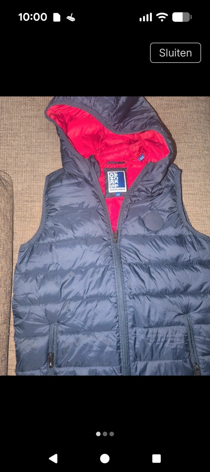 Body warmer, Ophalen of Verzenden, Zo goed als nieuw
