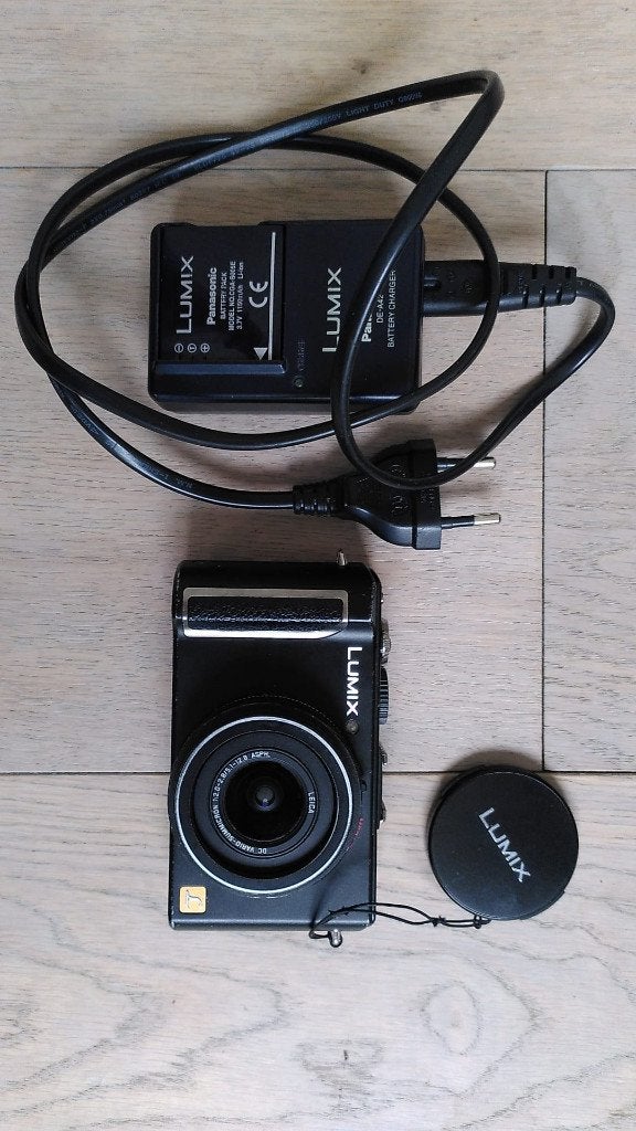 vintage-digitaal: Lumix LX3, Panasonic, Beeldstabilisatie, Ophalen of Verzenden, Zo goed als nieuw