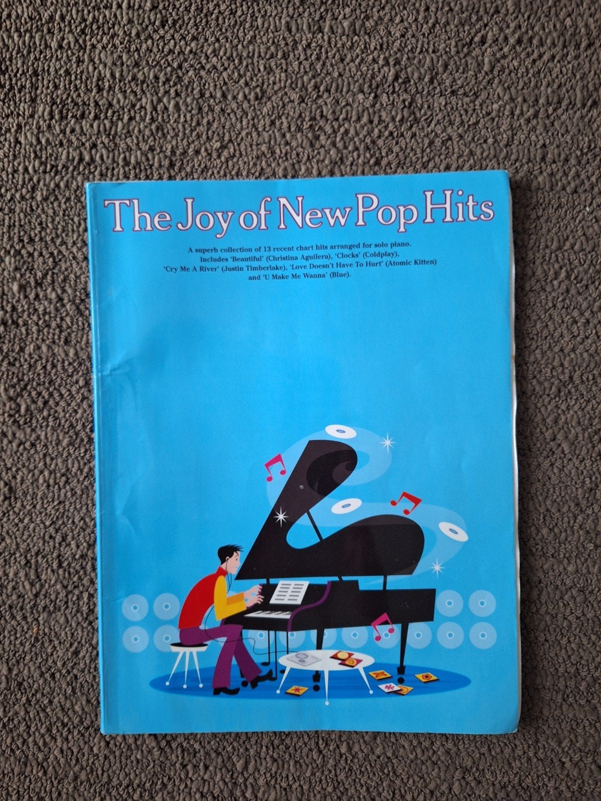 Pianomuziek: The Joy of New Pop Hits - 13 Chart Hits, Ophalen of Verzenden, Zo goed als nieuw, Thema, Piano