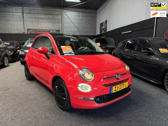 Fiat 500 0.9 TwinAir Turbo Collezione, Auto's, Voorwielaandrijving, Dealer onderhouden, Gebruikt, 905 kg