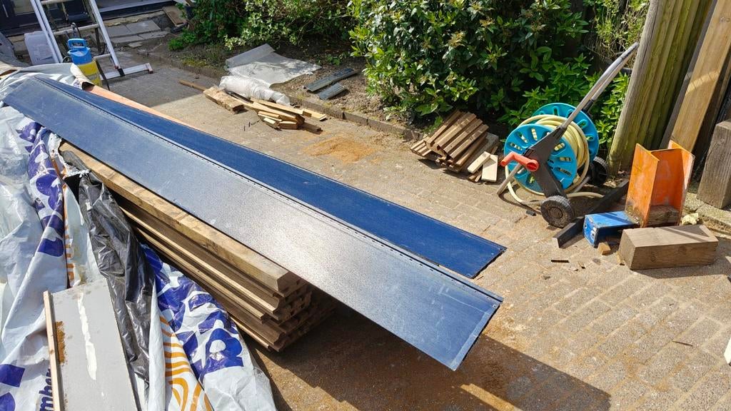 Keralit Gevelbekleding 22x187 cm, Ophalen, Gebruikt, Minder dan 25 mm, Overige typen
