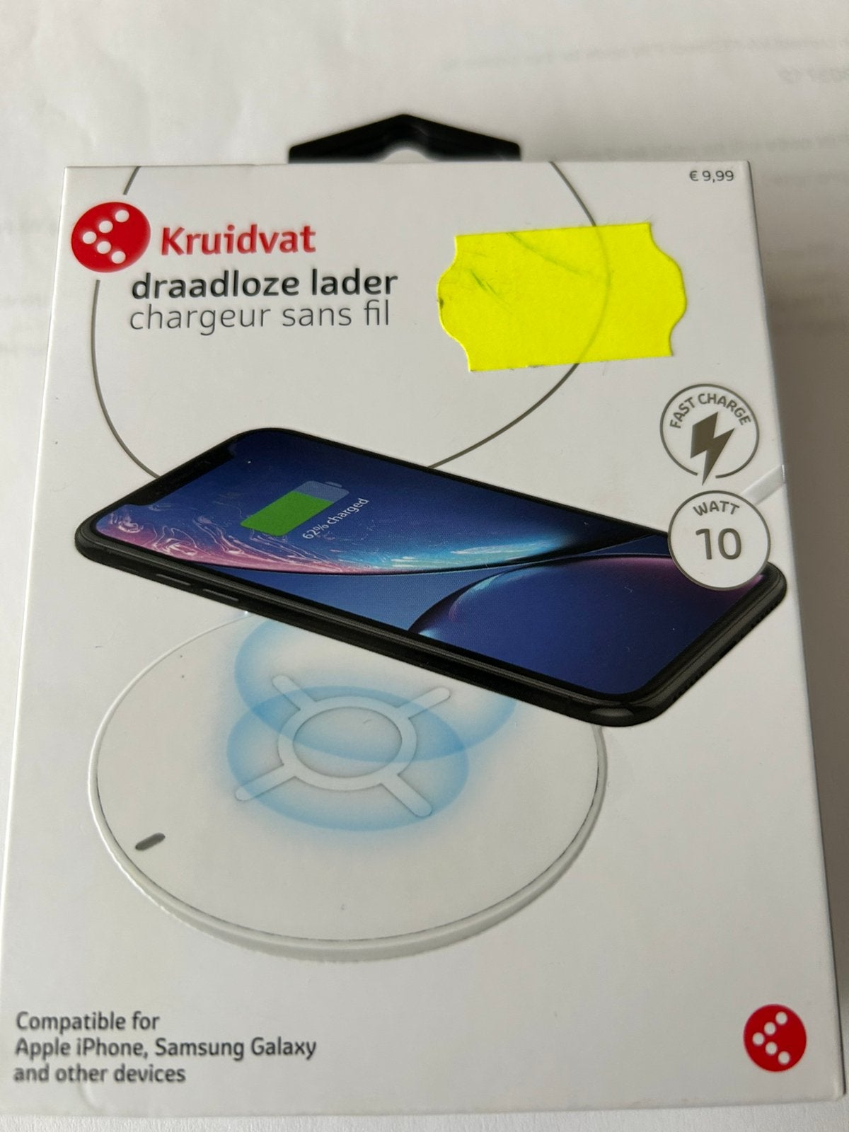 universele draadloze telefoon oplader nieuw in de verpakking, Telecommunicatie, Mobiele telefoons | Telefoon-opladers, Ophalen