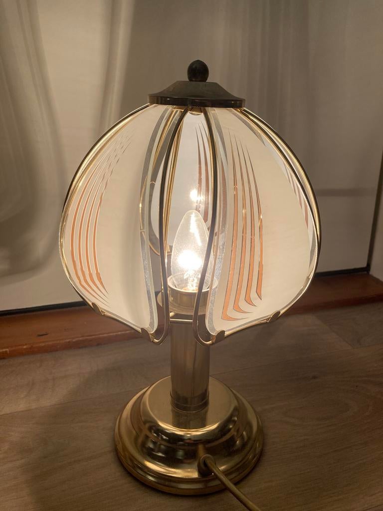 Hollywood Regency tafellampje, Ophalen, Zo goed als nieuw, Minder dan 50 cm