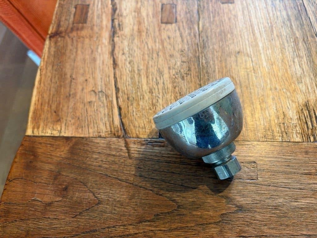 douchekop Hans Grohe, Ophalen of Verzenden, Gebruikt, Chroom, Douche