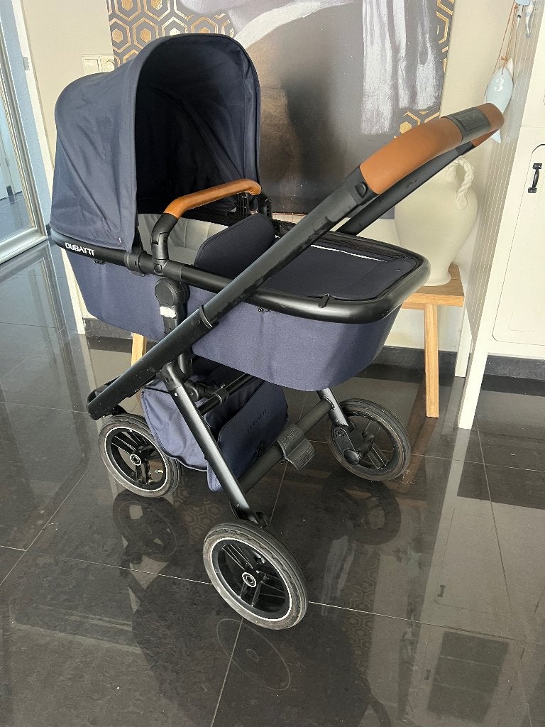 Mooie z.g.a.n. kinderwagen Dubatti compleet, Ophalen, Zo goed als nieuw, Combiwagen, Overige merken
