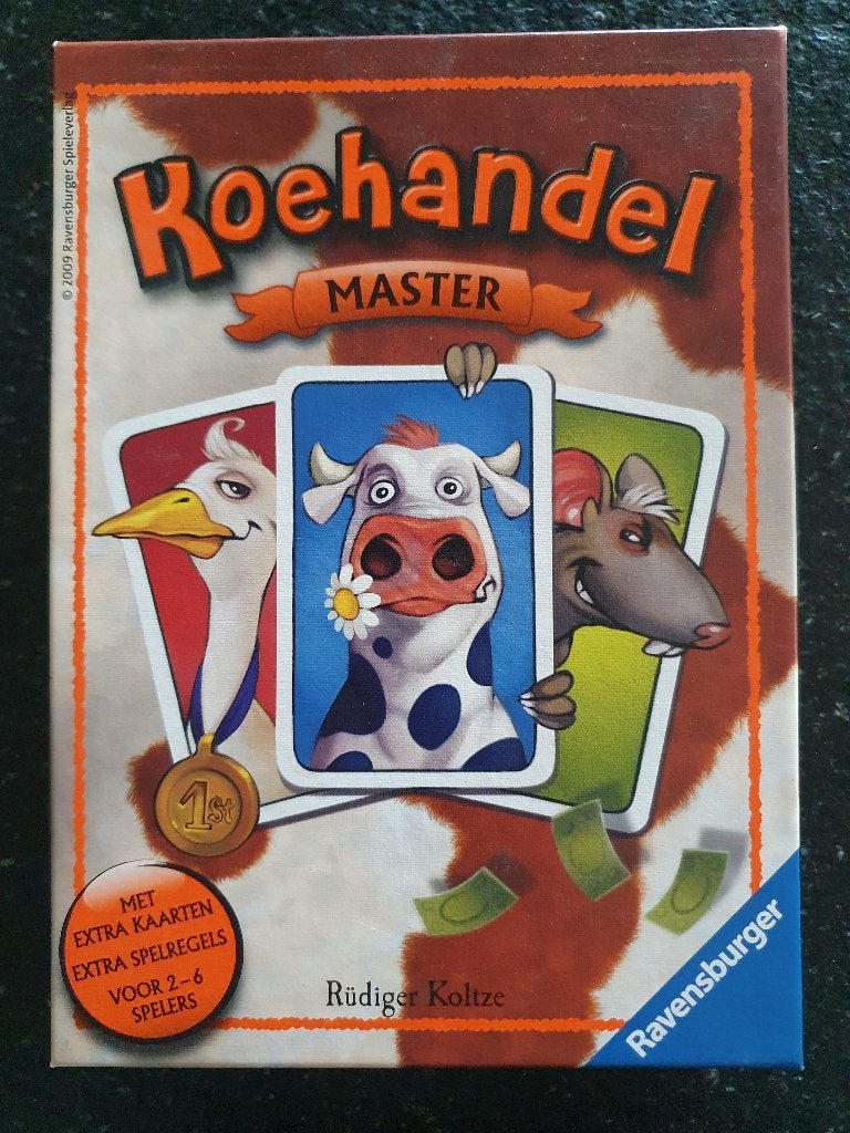 Koehandel master (als nieuw), Vijf spelers of meer, Ophalen of Verzenden, Zo goed als nieuw, Ravensburger
