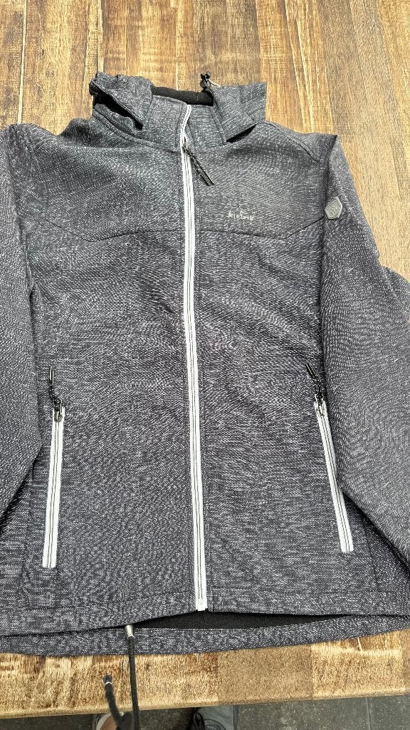 Jas - Grijs - Kjelvik - Scandinavian Outdoor, Kleding | Dames, Maat 46/48 (XL) of groter, Ophalen of Verzenden, Zo goed als nieuw