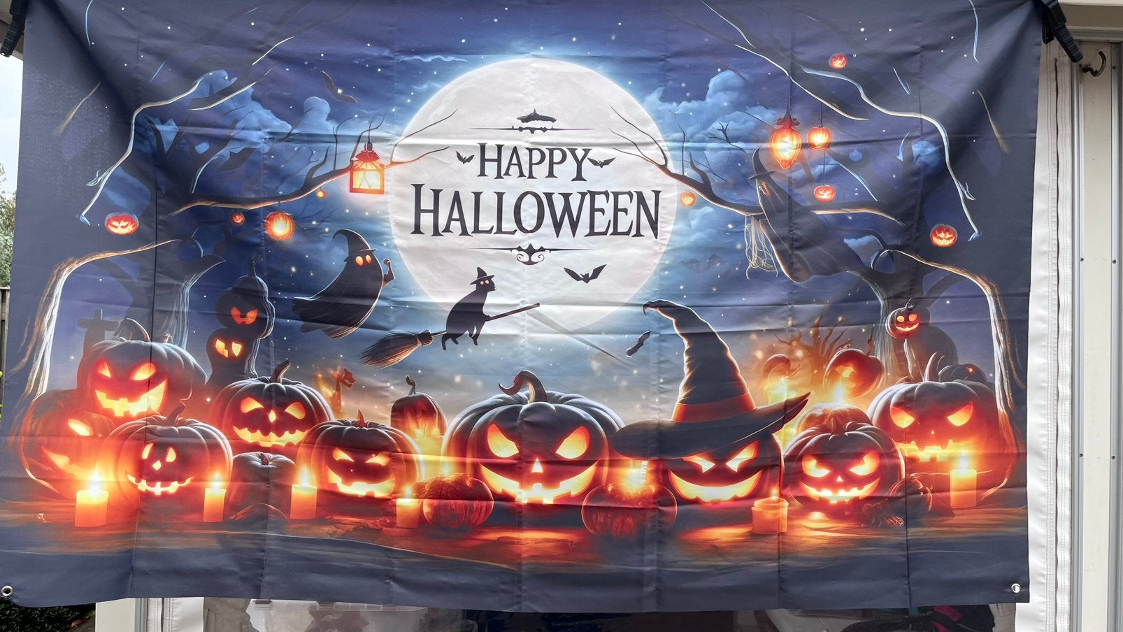 Helloween spandoeken, Ophalen of Verzenden, Zo goed als nieuw, Versiering