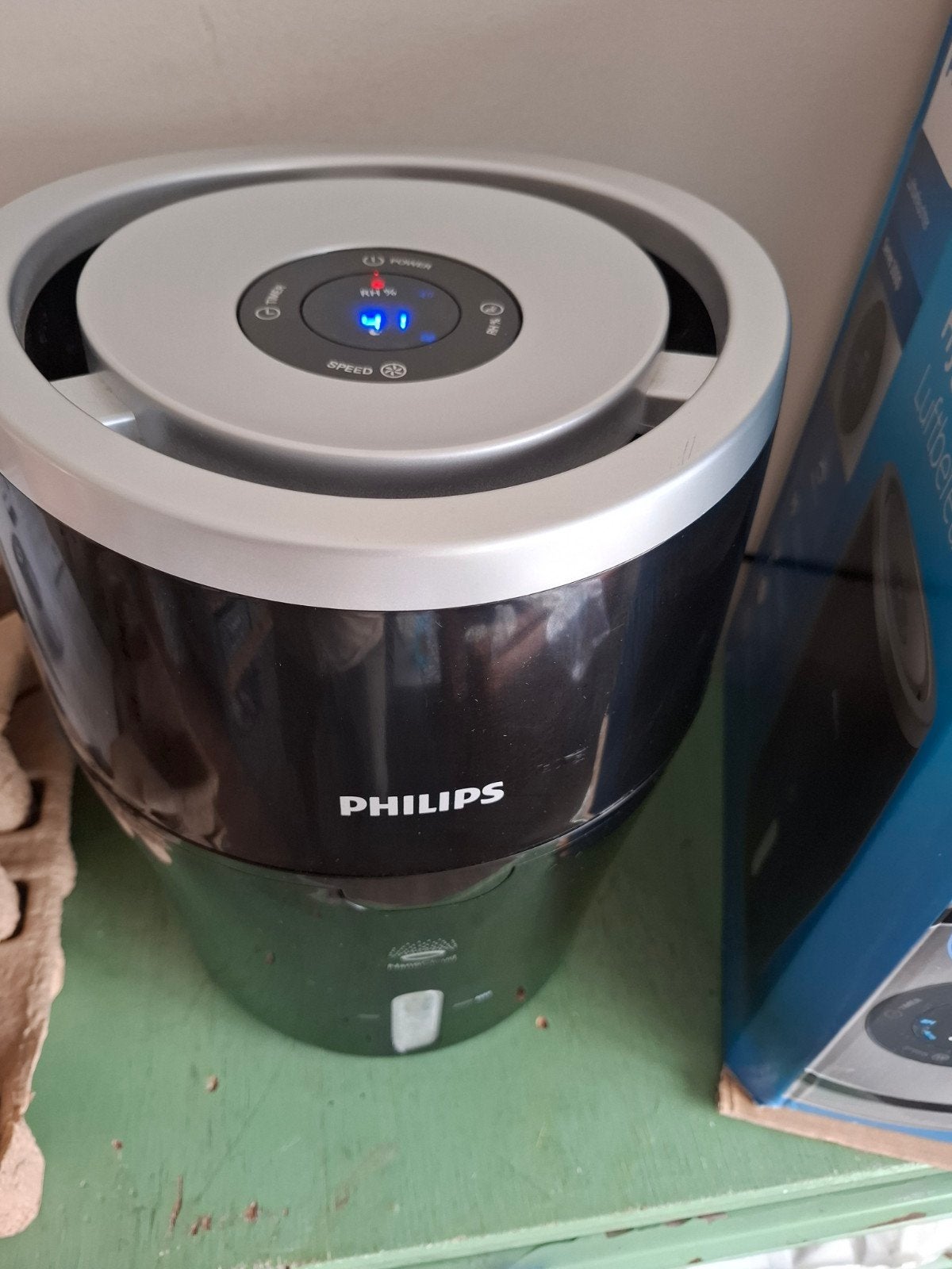 Philips ventilator Luchtbevochtiger Series 2000, Ophalen of Verzenden, Zo goed als nieuw, Luchtbevochtiger