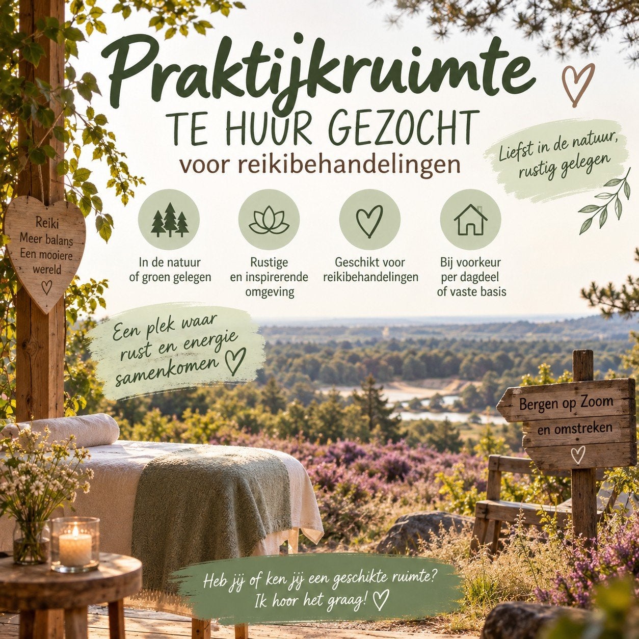 praktijk ruimte te huur gevraagd