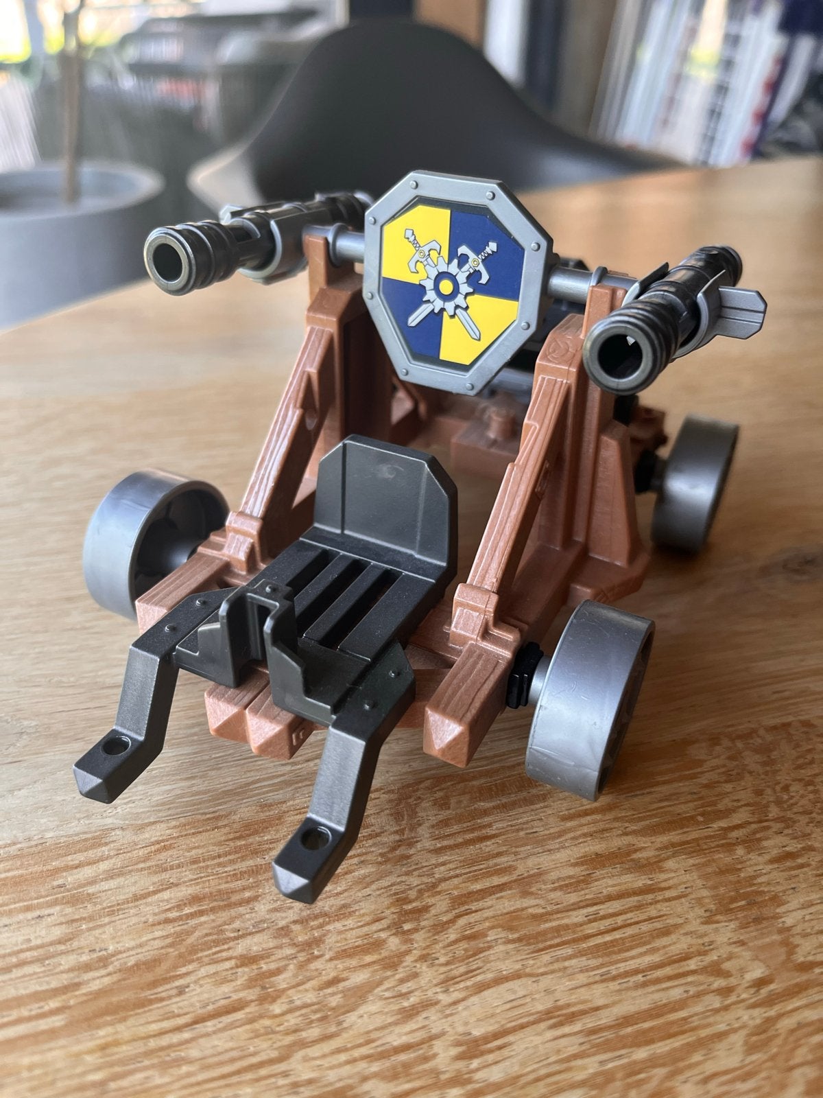 Playmobil Katapult met schild en fakkels, Ophalen of Verzenden, Gebruikt, Los playmobil