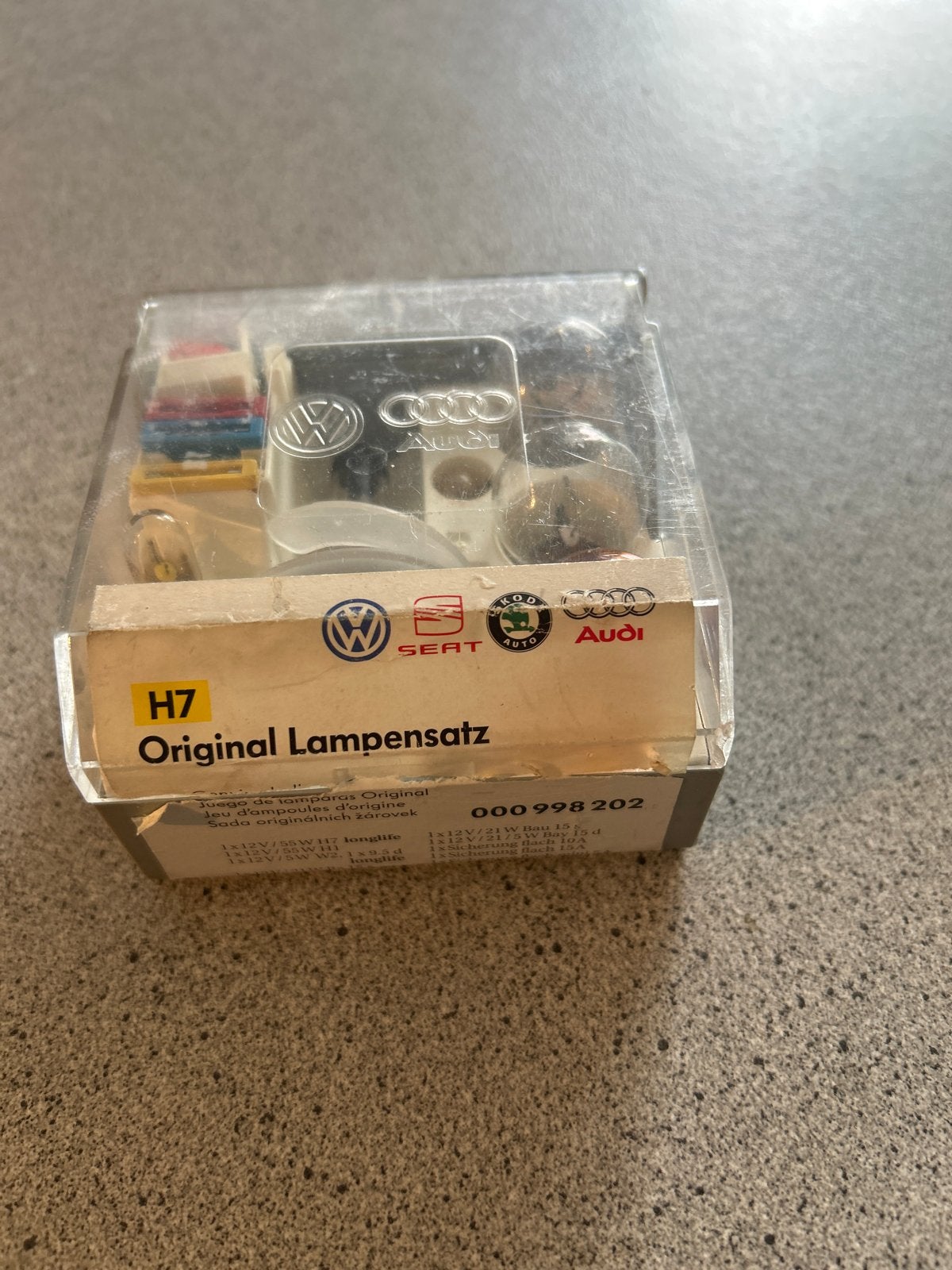 Nieuwe H7 Originel Lampensatz voor VAG-voertuigen, Auto-onderdelen, Ophalen of Verzenden, Nieuw, Volkswagen