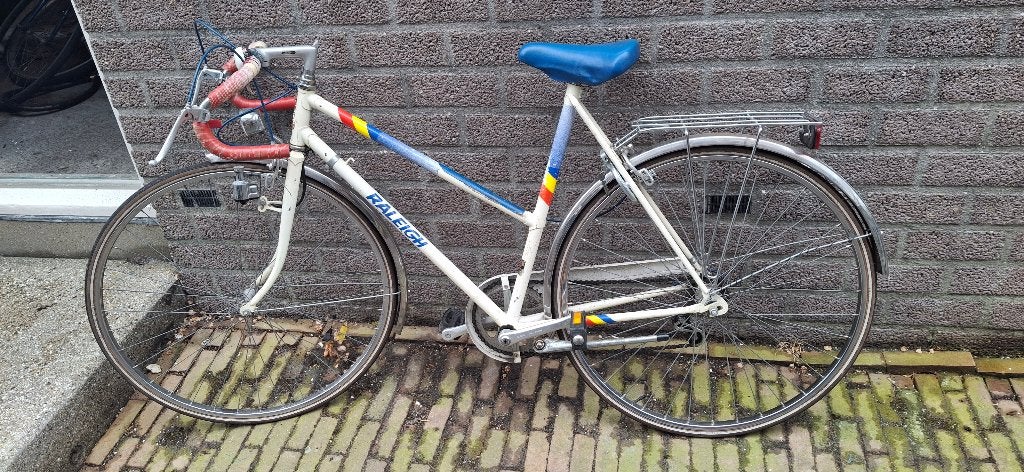 Raleigh damesfiets, Minder dan 10 versnellingen, Gebruikt, Overige maten, Minder dan 47 cm