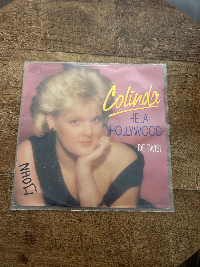 Colinda-Hela Hollywood., Ophalen of Verzenden, Zo goed als nieuw, Nederlandstalig, Single