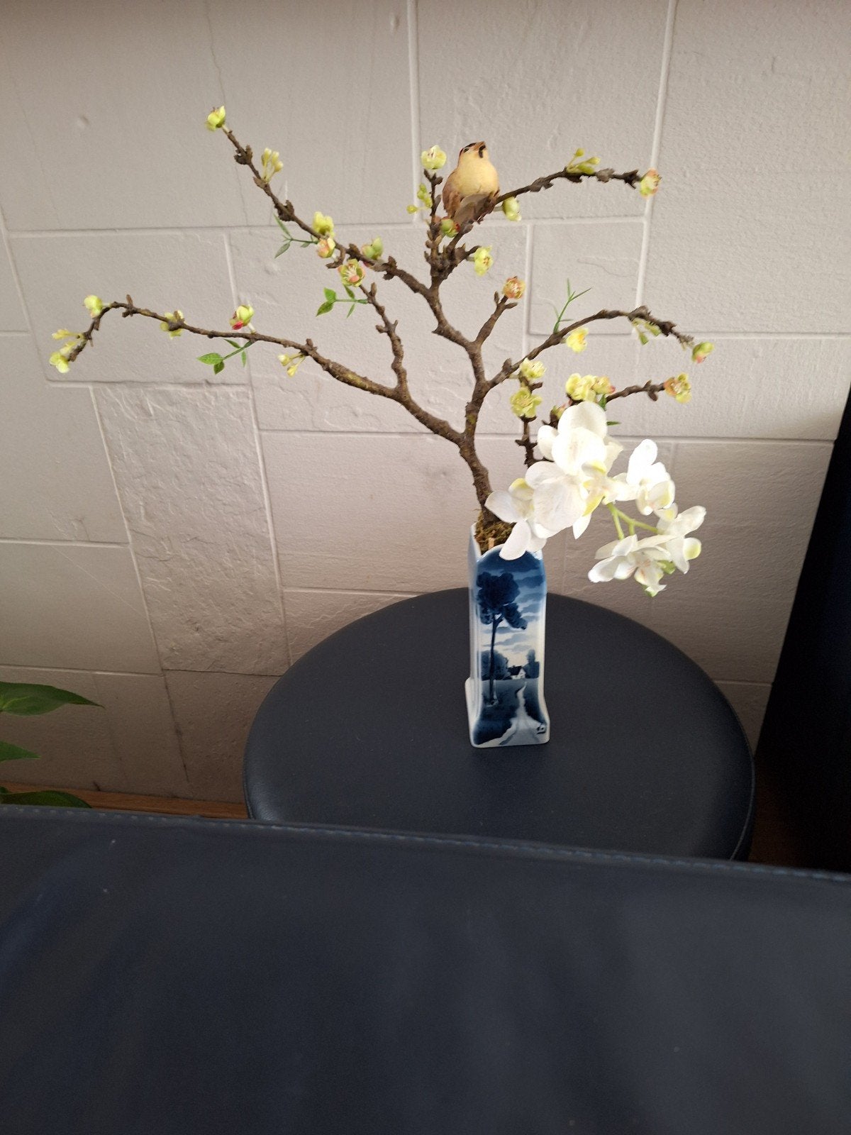 kunstbloemen, Ophalen