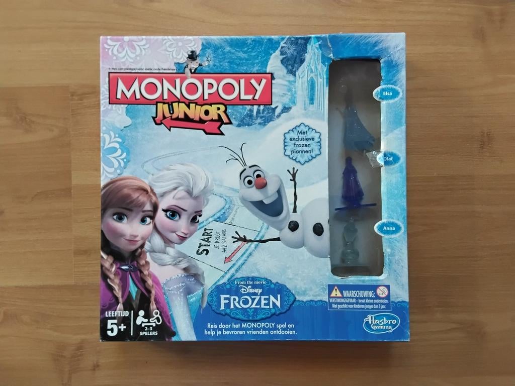 Frozen junior monopoly, Ophalen of Verzenden, Zo goed als nieuw