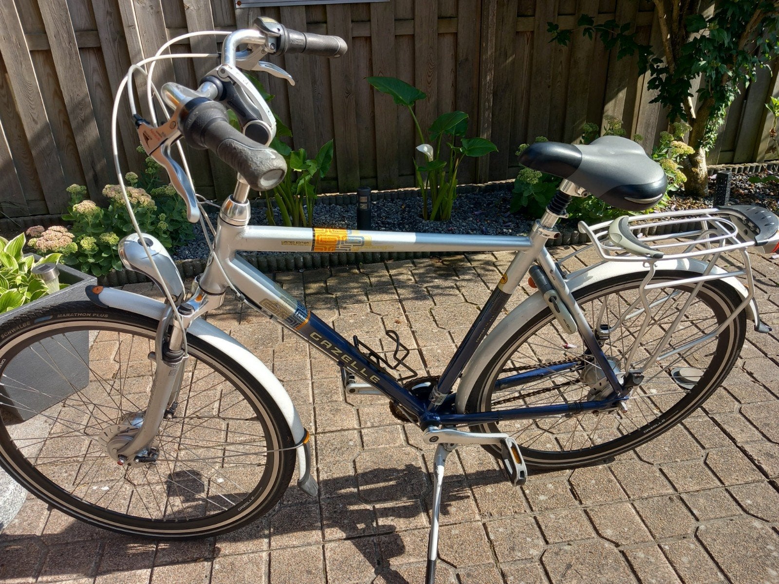 nette goed werkende gazelle herenfiets i.g s., Ophalen of Verzenden, Gebruikt, Gazelle, Versnellingen