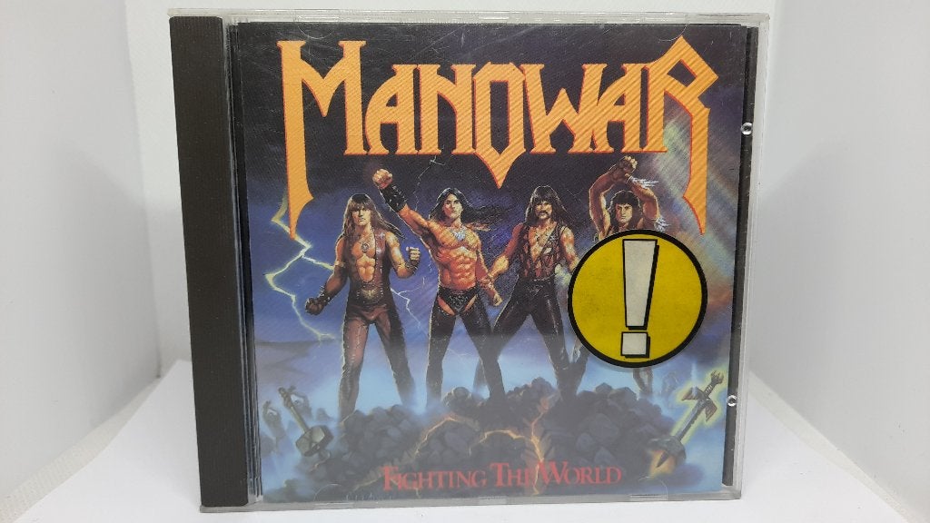 Manowar - Fighting The World CD Muziek Album, Cd's en Dvd's, Ophalen of Verzenden, Gebruikt, Album