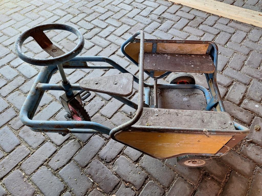Oude skelter  - Opknapper, Antiek en Kunst, Antiek | Speelgoed, Ophalen