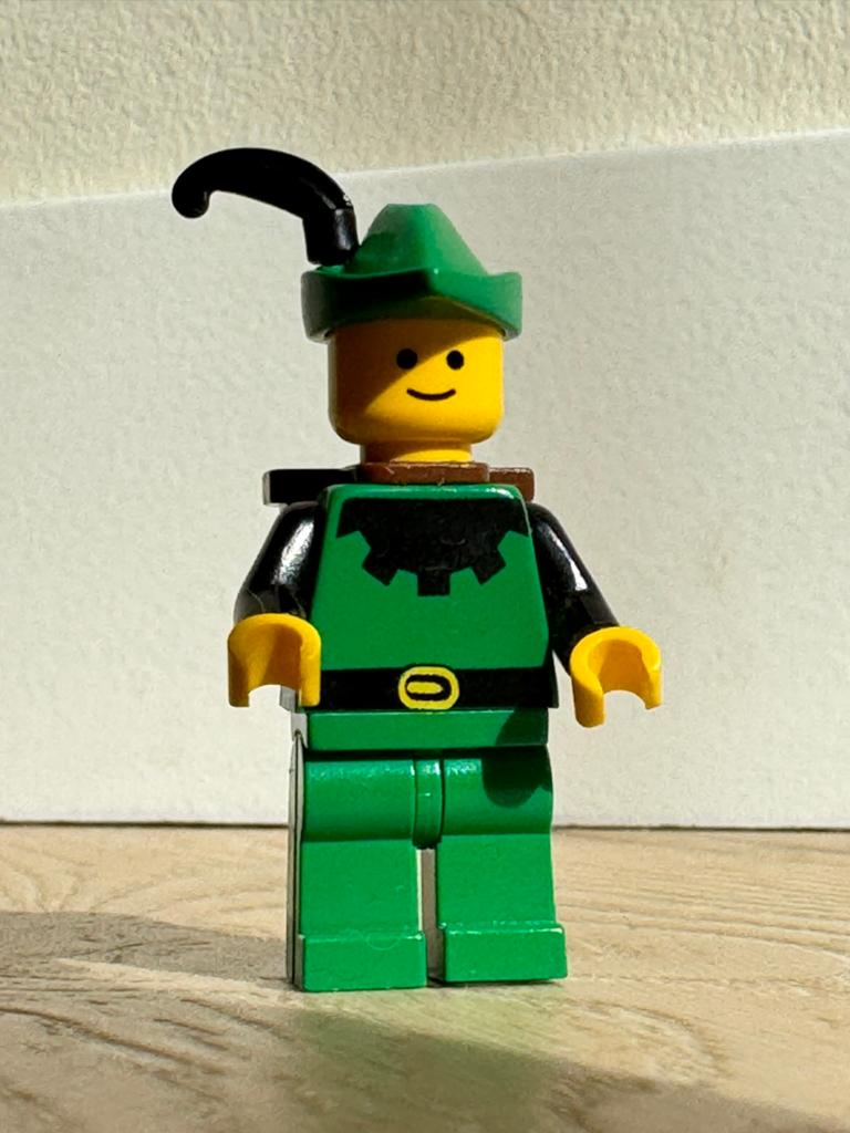 LEGO Minifigure cas131a Forestman Castle, Compleet, Lego, Ophalen of Verzenden, Zo goed als nieuw