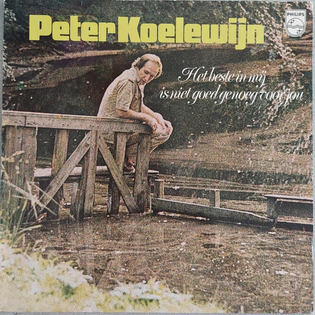 Peter Koelewijn/Het Beste in Mij Is Niet Goed Genoeg voorJou, Cd's en Dvd's, Vinyl | Nederlandstalig, Ophalen of Verzenden, Gebruikt