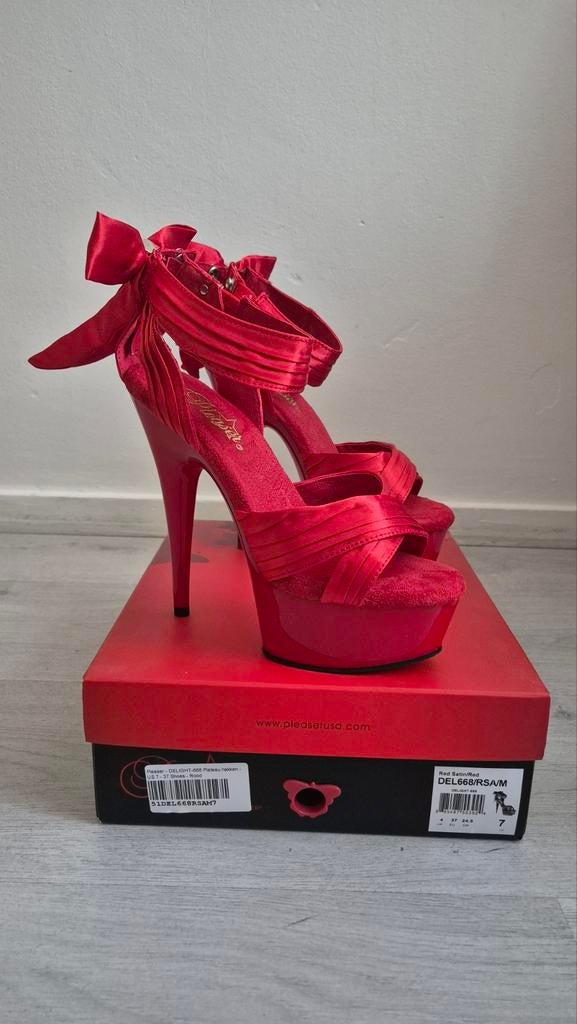 Pleaser Delight 668 Plateau Hakken Maat 37 Nieuw, Kleding | Dames, Schoenen, Nieuw, Pleaser, Ophalen of Verzenden, Schoenen met hoge hakken
